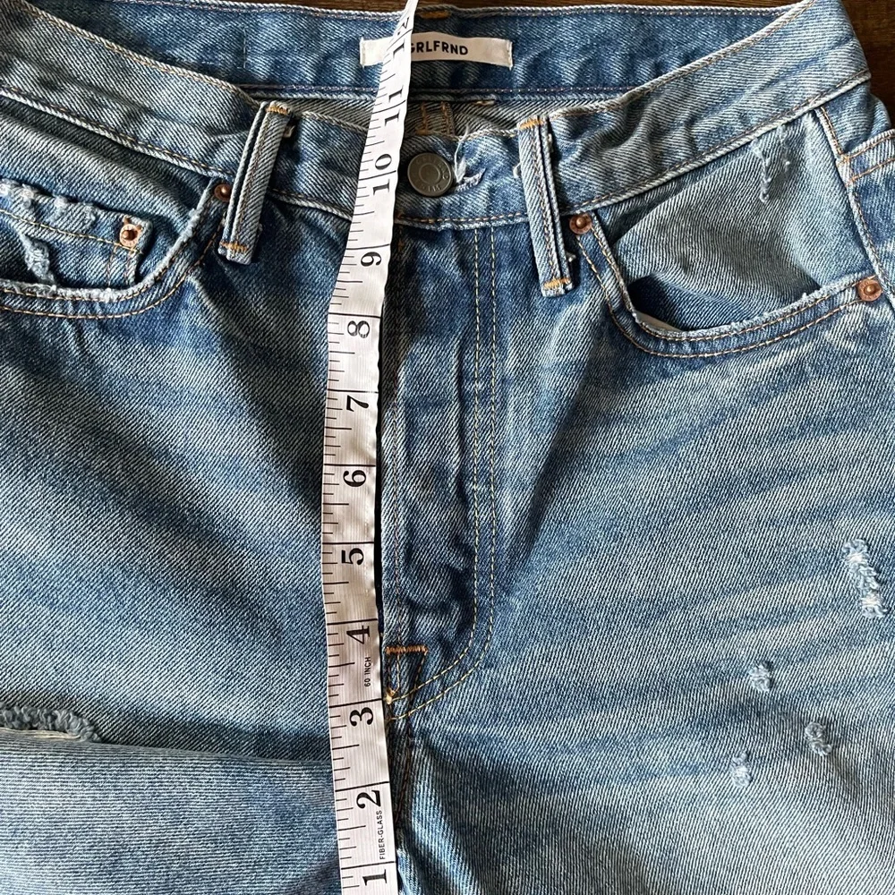GRLFRND Jeans Karolina High Rise Jean size 26 in a little more love distressed - Picture 14 of 16
